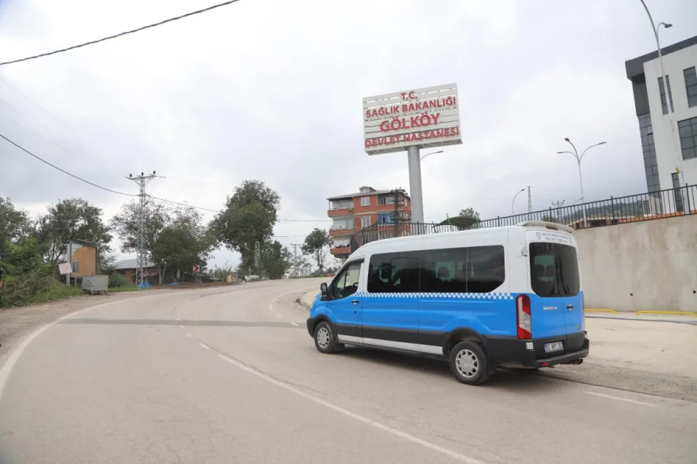 GÖLKÖY’DE ŞEHİR İÇİ DOLMUŞ HATTI FAALİYETE BAŞLADI