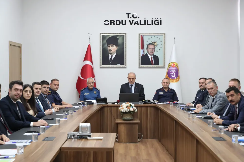 Ağustos Ayı İl Güvenlik ve Asayiş Koordinasyon Toplantısı Yapıldı